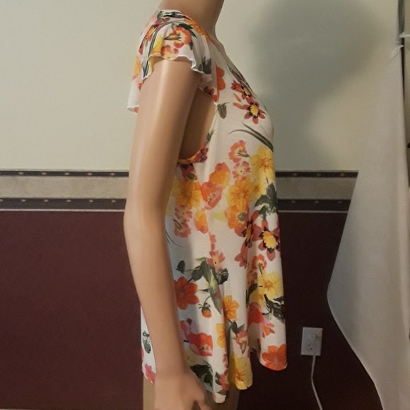 Cable and Gauge Multi Spring Colors Nylon Fully Lined Top Size Medium Size M NWT - Picture 3 of 6